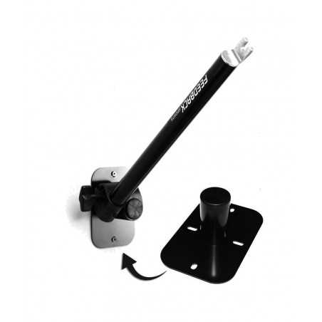 Wall mounting plate bracket with screws