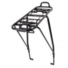 ATRAN Portaequipajes de bicicleta aluminio con adaptador incluido para freno disco 24-29" VELO VILLE DB 715732