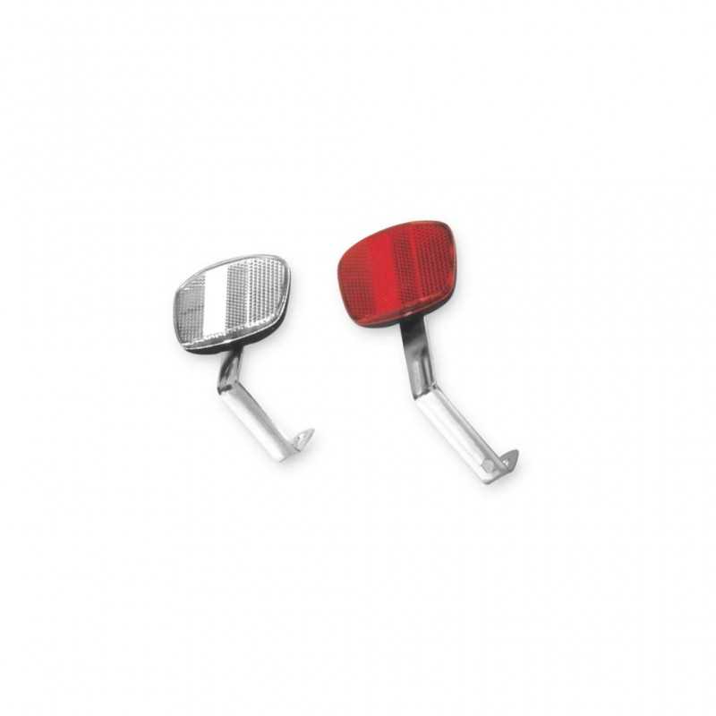 V BIKE Reflector Delantero Catadióptrico BTT con Soporte - Marca 32