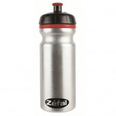 Silver aluminum bottle bin