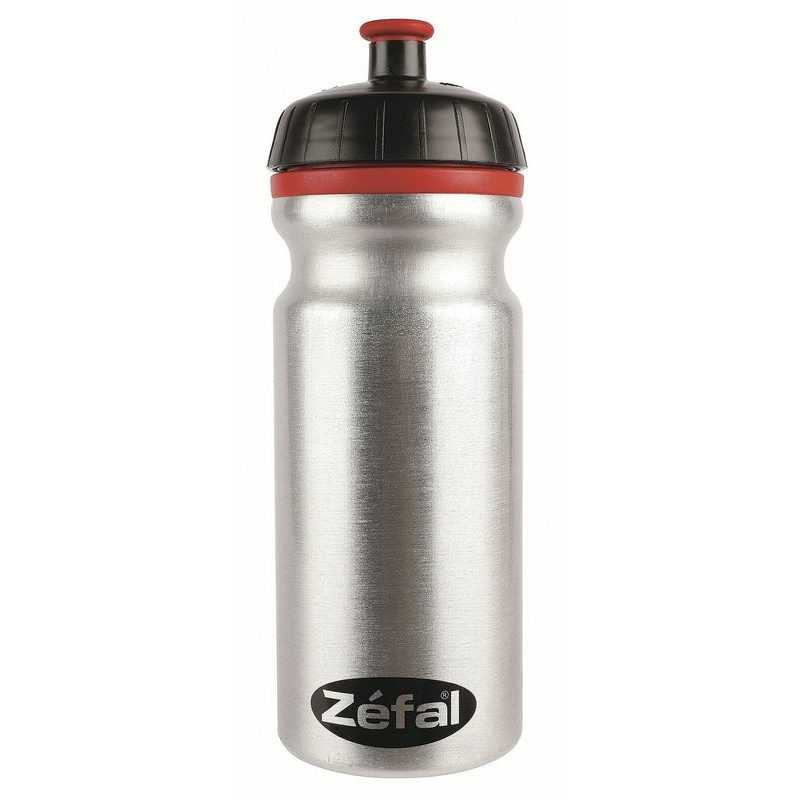 ZEFAL Bidon botellin aluminio plateado 25055