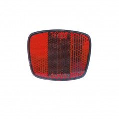 VICMA Reflector Catadióptrico BTT MTB con Soporte de Sujeción a Tija o Cuadro - Reflectante Trasero Regulable Marca 58T