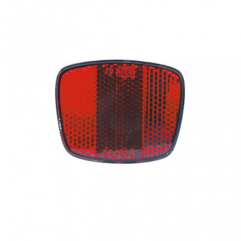 VICMA Reflector Catadióptrico BTT MTB con Soporte de Sujeción a Tija o Cuadro - Reflectante Trasero Regulable Marca 58T