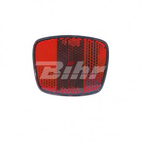 VICMA Reflector Catadióptrico BTT MTB con Soporte de Sujeción a Tija o Cuadro - Reflectante Trasero Regulable Marca 58T