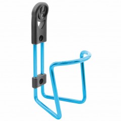V BIKE Portabidon porta bidon botellin plata Ø6mm SIN TORNILLOS 86