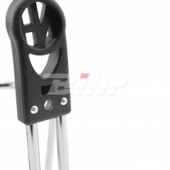 V BIKE Portabidon porta bidon botellin plata Ø6mm SIN TORNILLOS 86