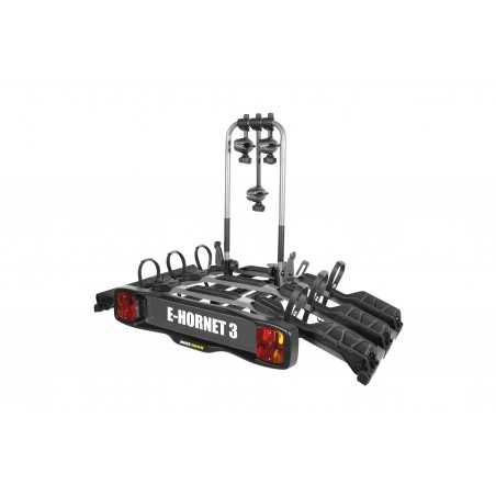 BUZZ RACK Portabicicletas sobre enganche 3 bicicletas E-HORNET 56046