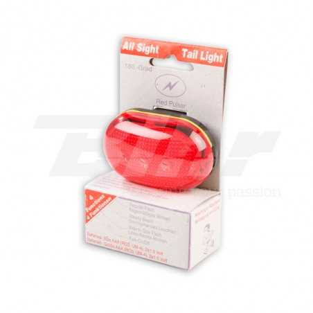 V BIKE Linterna piloto trasero intermitente 3 funciones leds sujeccion a tija o cuadr 718