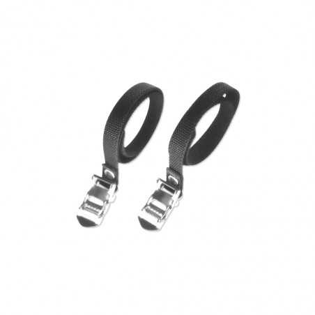 2x toe clip pedal belts or tubular fastening at the seat bike tool