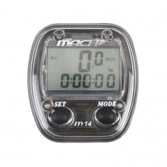 MACH Ciclocomputador con cable 14 funciones para MTB, carretera y más 8467