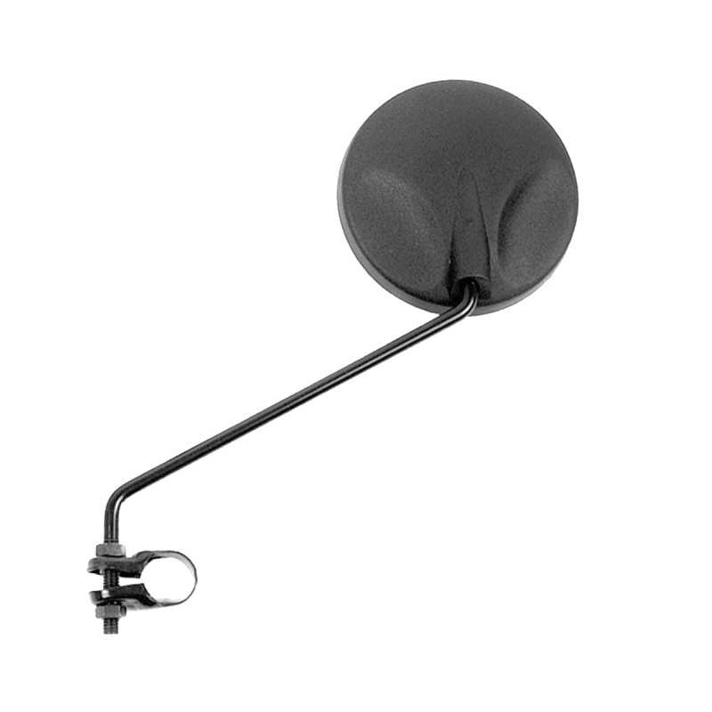 Mirror, rearview, handlebar, bicycle, round, 105mm
