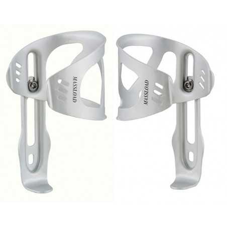 Bottle holder,  aluminum side access, reversable bicycle 