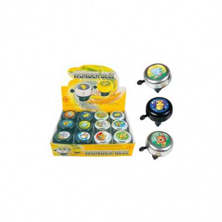 V BIKE Timbre pito claxon de 55 mm ALU Decorados surtidos 20S