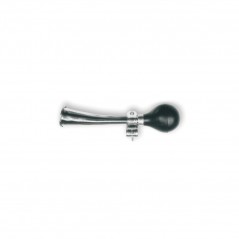 V BIKE Bocina Cromada 8” para bicicleta con forma clásica al manillar de 27