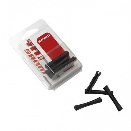 Rubber protective covers for towbar covers  (4u)