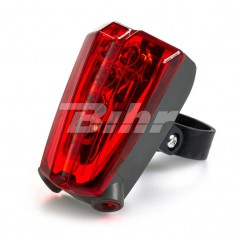 V BIKE Piloto luz trasero LED bicicleta + indicador carril LASER 32672