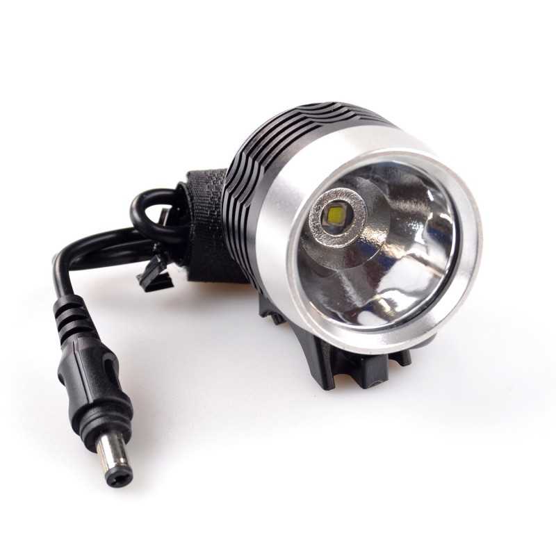 V BIKE Luz delantera LED 1200lm CREE XML-T60 + bateria 32674