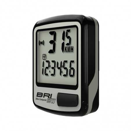 Cyclocomputer, odometer, echowell new bri9w, 9 functions, wireless