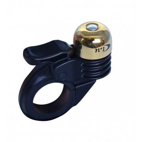 V BIKE Timbre vintage Nuvo n+1 Ø23mm Laton dorado 35567