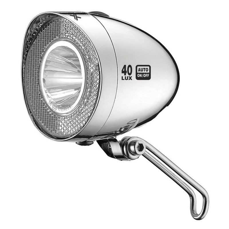 XLC Faro luz delanero bicicleta interruptor + sensor LED 40LUX CL-D03 25002219VAR