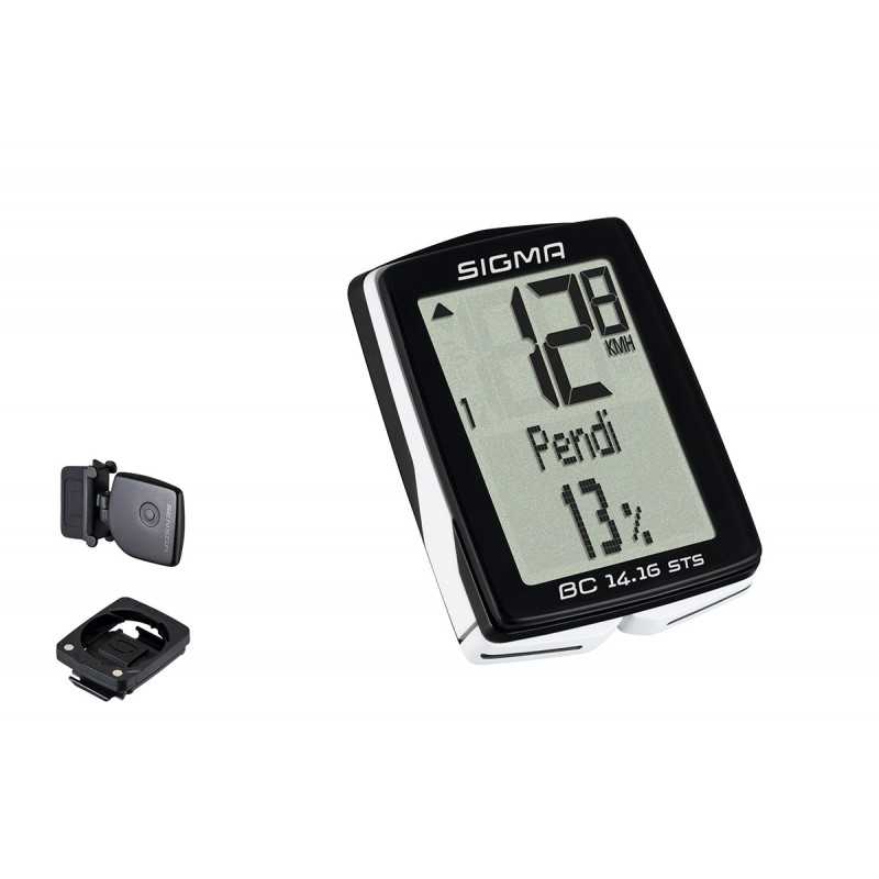 SIGMA Cuentakilometros ciclocomputador BC14.16 STS ALTIMETER TOPLINE 46954