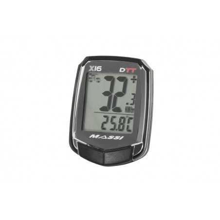 Odometer and cyclometer  16 FUNC WIRELESS