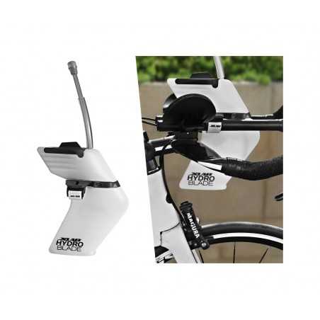 Transparent handlebar hydration system  HYDROBLADE