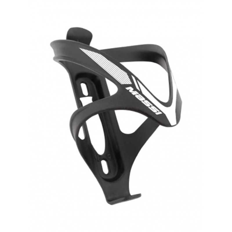 MASSI Portabidon porta botellin bicicleta KERO Negro/Blanco - Polímero Peso 54g Marca 50945VAR