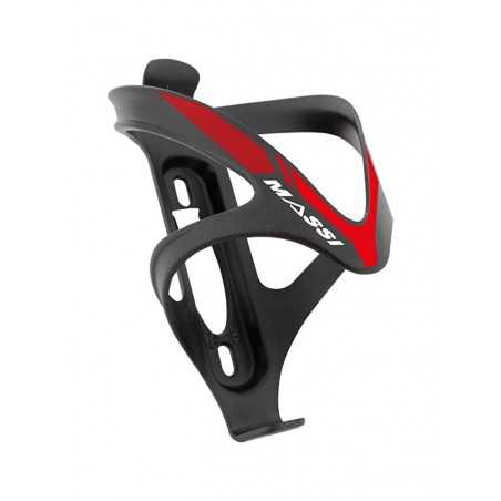 MASSI Portabidon porta botellin bicicleta KERO Negro/Blanco - Polímero Peso 54g Marca 50945VAR