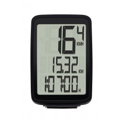 SIGMA Cuentakilómetros PURE 1 con indicador de velocidad, distancia y tiempo recorrido 50756