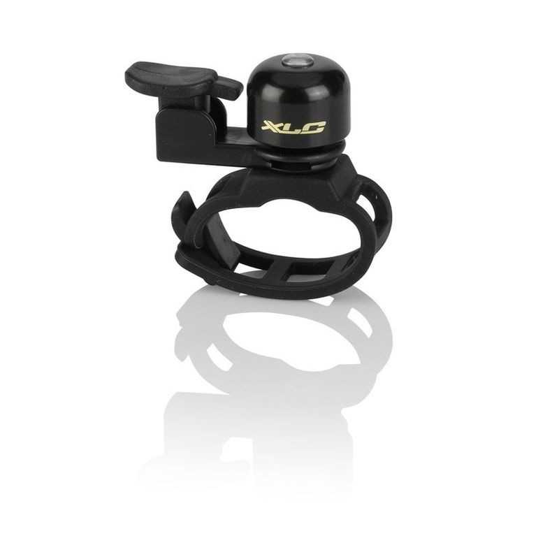 XLC Mini timbre bicicleta con fijacion universal DD-M18 Ø21MM 2500703300