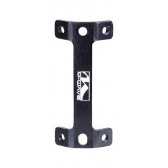 MESSINGSCHLAGER Adaptador aluminio de fijacion para 2 portabidones M-WAVE 700879