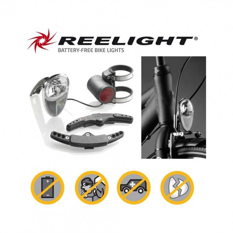REELIGHT Luz delantera con de posicion SL620 POWER BACK UP 701571