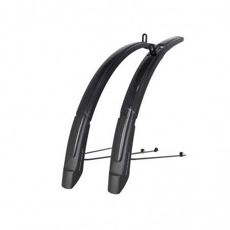 XLC Juego de guardabarros para bici ciudad MG-C41 26-28" 46 MM 2502504030