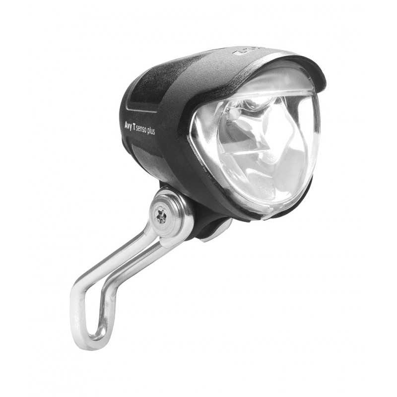 Dynamo hub front light with switch + position light  LUMOTEC IQ AVY N PLUS 30 LU