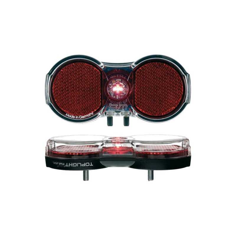 Battery powered permanent rear light 50-80mm mounting distance  TOPLIGHT FLAT
