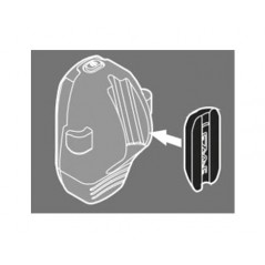 LEZYNE Adaptador luz LED para tijas de sillín en forma D o planas 4710582540196
