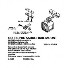 Aluminum camera seat rail mount  GO BIG