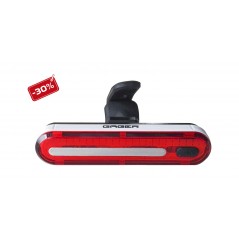 Rechargeable rear bike light  SUPER 100 LM USB