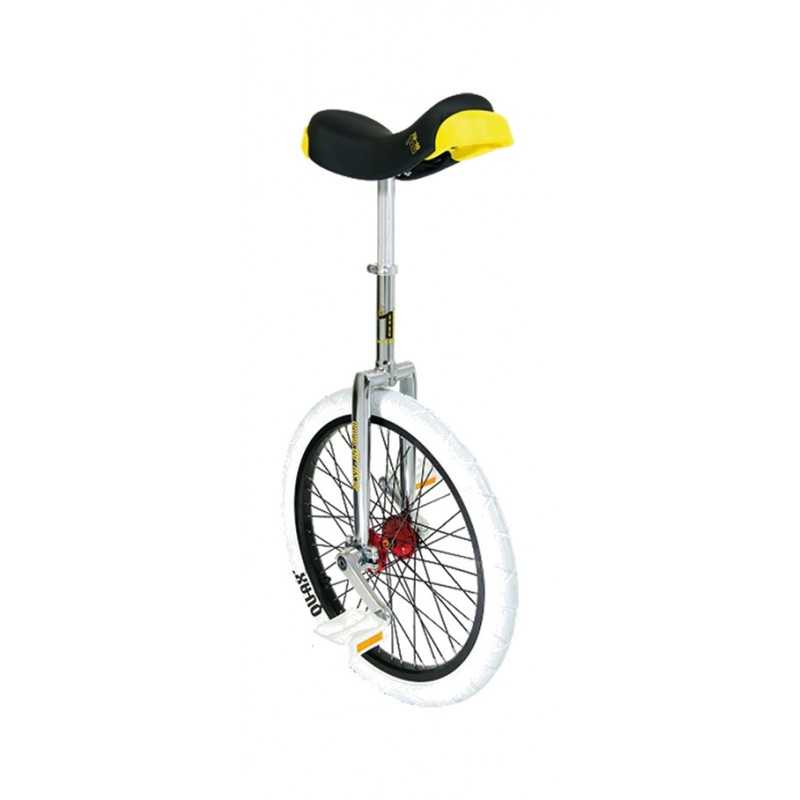 Single wheel aluminum rim with white cover  PROFI 20 ISIS