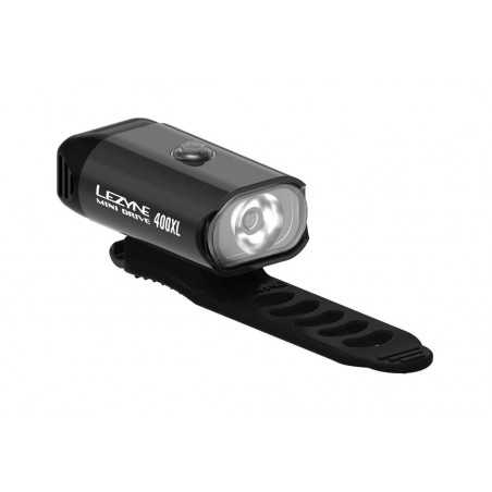 Compact cycling light with aluminum body  MINI DRIVE 400 LUMENS