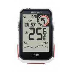 SIGMA Cuentakilometros ciclocomputador ROX 4.0 HR SET 57815VAR