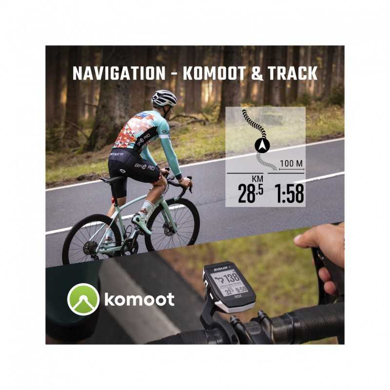 SIGMA Cuentakilometros ciclocomputador ROX 11.1 EVO SENSOR SET 57819VAR