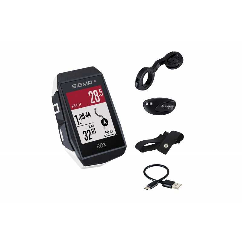 SIGMA Cuentakilometros ciclocomputador ROX 11.1 EVO HR SET 57940VAR