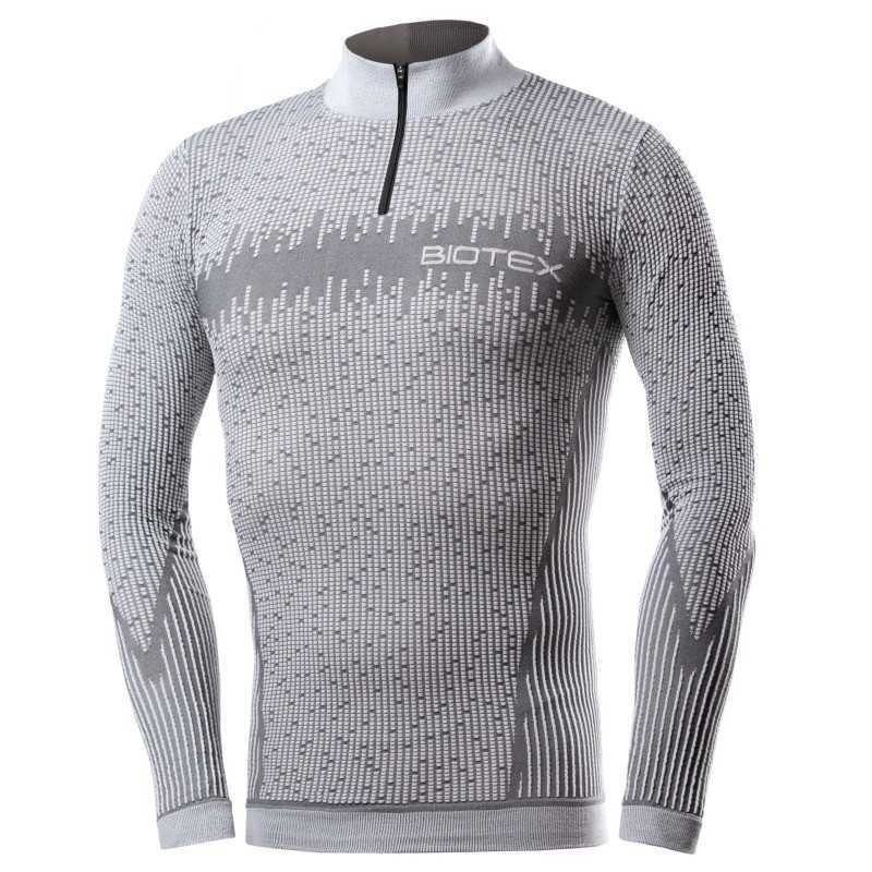 Zipper long sleeve undershirt