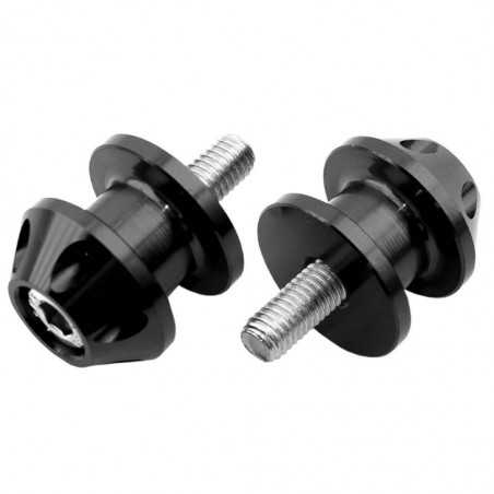 titanium stand adapters and spools for honda and suzuki m8