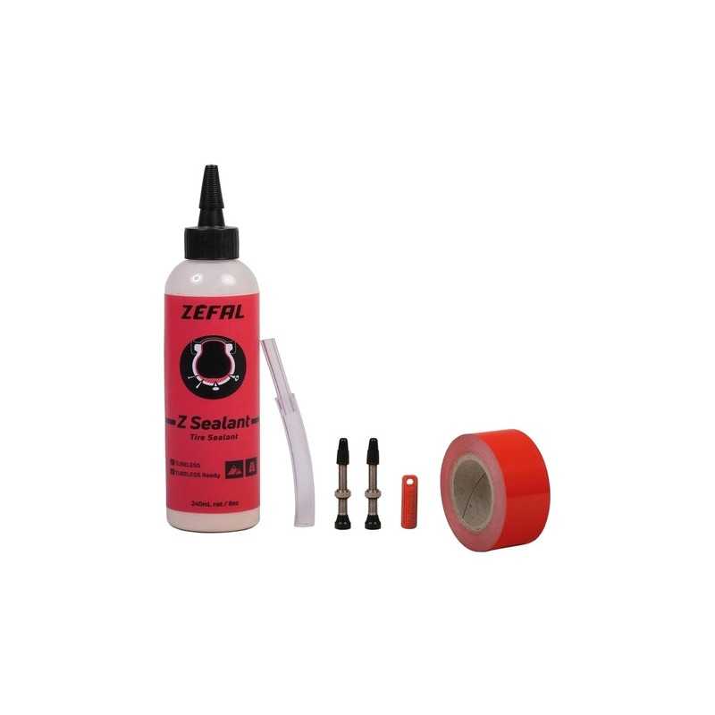 ZEFAL Kit tubeless cinta + válvula 9 Mx30 MM 40 708650