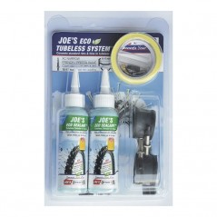 JOES Kit para tubeless tubelizar valvula fina presta 15-17 mm 33286