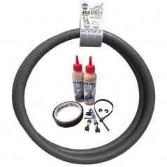 29.40 mousse kit (2u val.tubeless, 2u liquid sealant, tubeless tape, tool disass