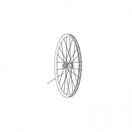 Tape tubeless kit + 2 valves  23 MM PRESTA